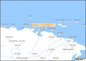 map of Bowat Number 2