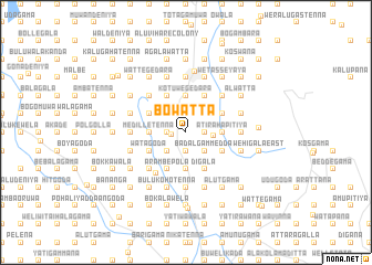 map of Bowatta