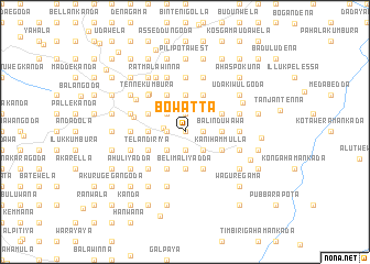 map of Bowatta