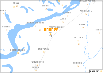 map of Bowdre