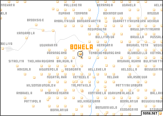 map of Bowela