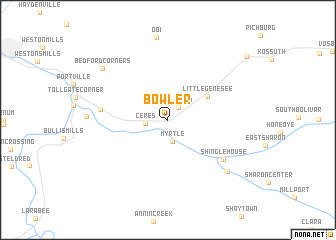 map of Bowler