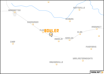 map of Bowler