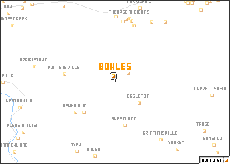 map of Bowles