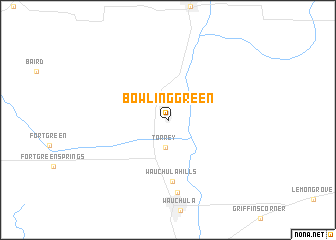 map of Bowling Green