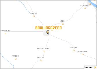 map of Bowling Green