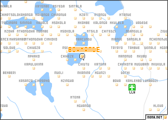 map of Bowmande