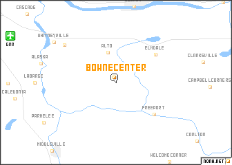 map of Bowne Center