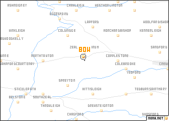 map of Bow