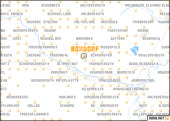 map of Boxdorf