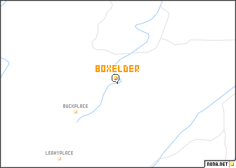 map of Boxelder