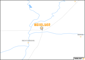 map of Box Elder