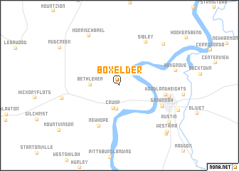 map of Box Elder