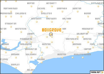 map of Boxgrove