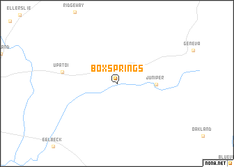 map of Box Springs