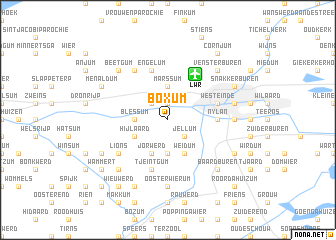 map of Boxum