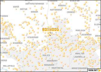 map of Boxwood