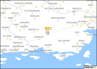 map of Box