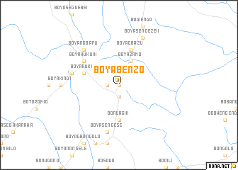 map of Boyabenzo