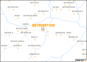 map of Boyagbativa I