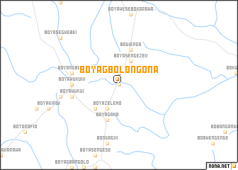 map of Boyagbolongona