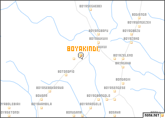 map of Boyakindi