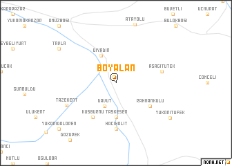 map of Boyalan