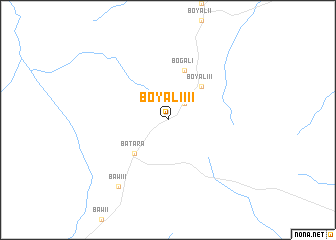 map of Boyali III