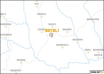 map of Boyali