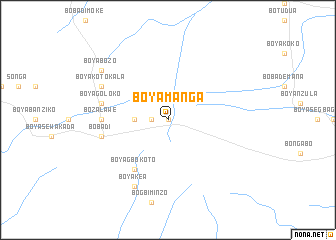 map of Boyamanga