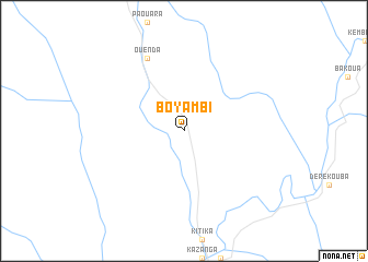 map of Boyambi