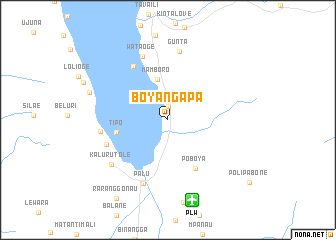 map of Boyangapa