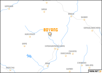 map of Boyang