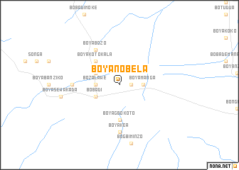 map of Boyanobela