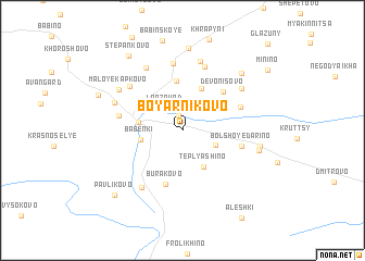 map of Boyarnikovo