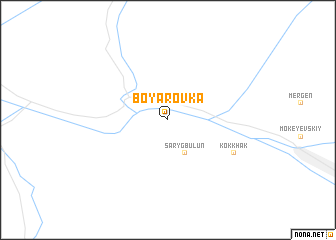 map of Boyarovka