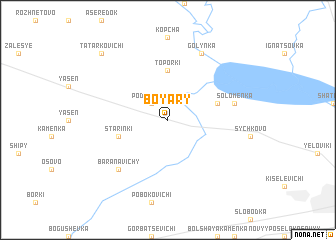 map of Boyary