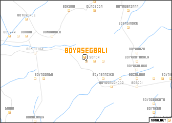 map of Boyasegbali