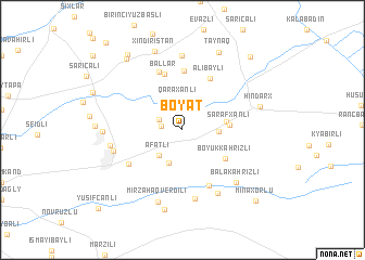 map of Boyat