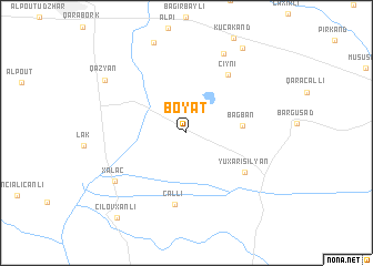 map of Boyat