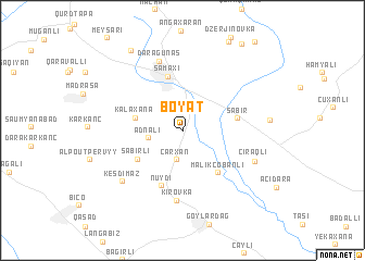 map of Boyat