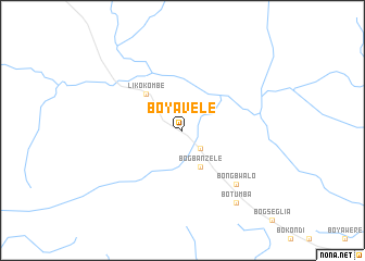 map of Boyavele