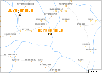 map of Boyawambila