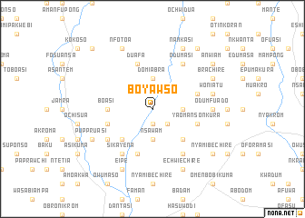 map of Boyawso