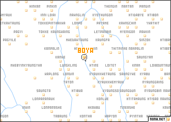 map of Bo-ya