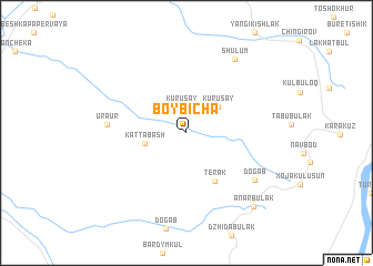 map of Boybicha