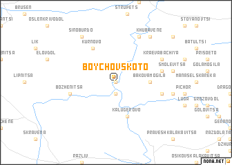 map of Boychovskoto