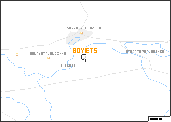 map of Boyets