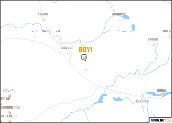 map of Boyi