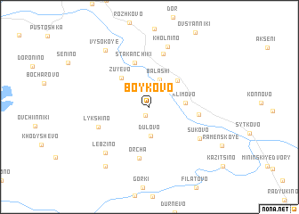 map of Boykovo